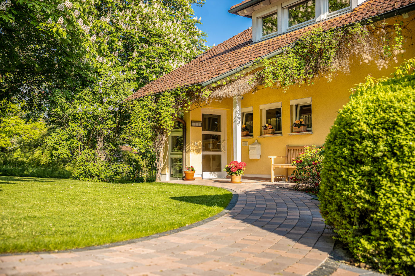 Entrance area of Maple House