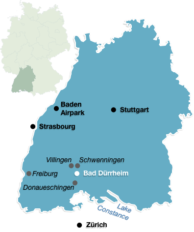 Here lies Bad Dürrheim